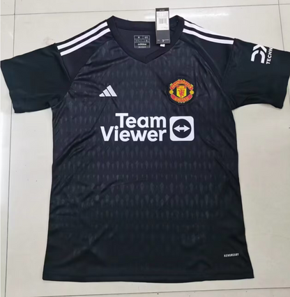Manchester United 2023/24 Goalkeeper Jersey Shirt # 3 Short Sleeve Shirt