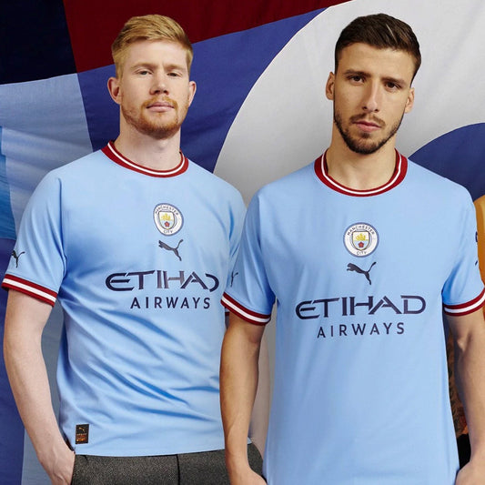 Manchester City 2022/23 Home Jersey Shirt