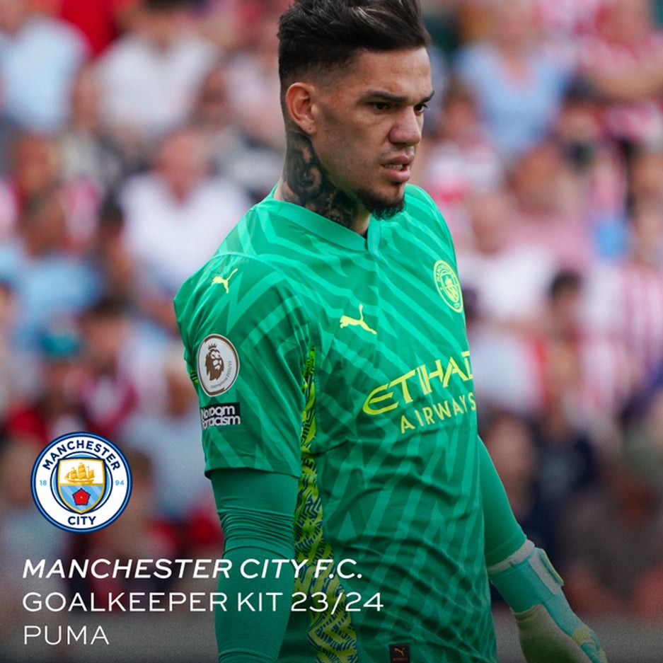 Manchester City 2023/24 Goalkeeper Jersey Shirt Kit # 1
