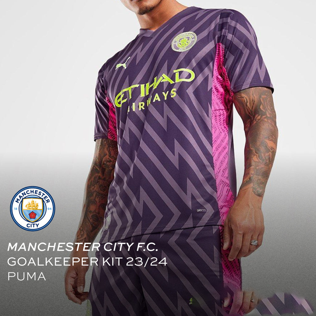 Manchester City 2023/24 Goalkeeper Jersey Shirt Kit # 2