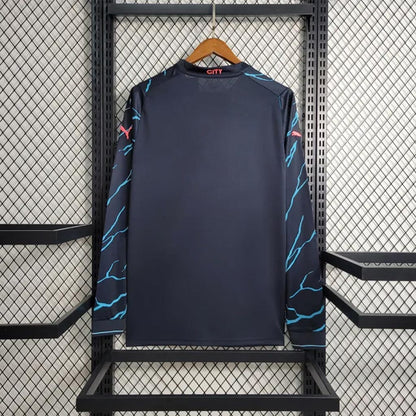 Manchester City 2023/24 Long Sleeve Third Kit Shirt