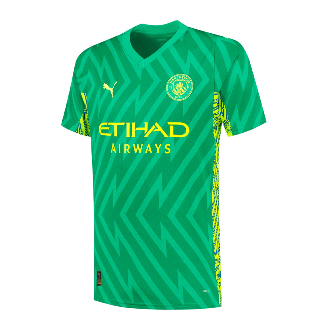 Manchester City 2023/24 Goalkeeper Jersey Shirt Kit # 1