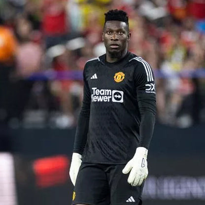 Manchester United 2023/24 Goalkeeper Jersey Shirt # 3 Short Sleeve Shirt