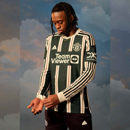 Manchester United 2023/24 Long Sleeve Away Jersey Shirt