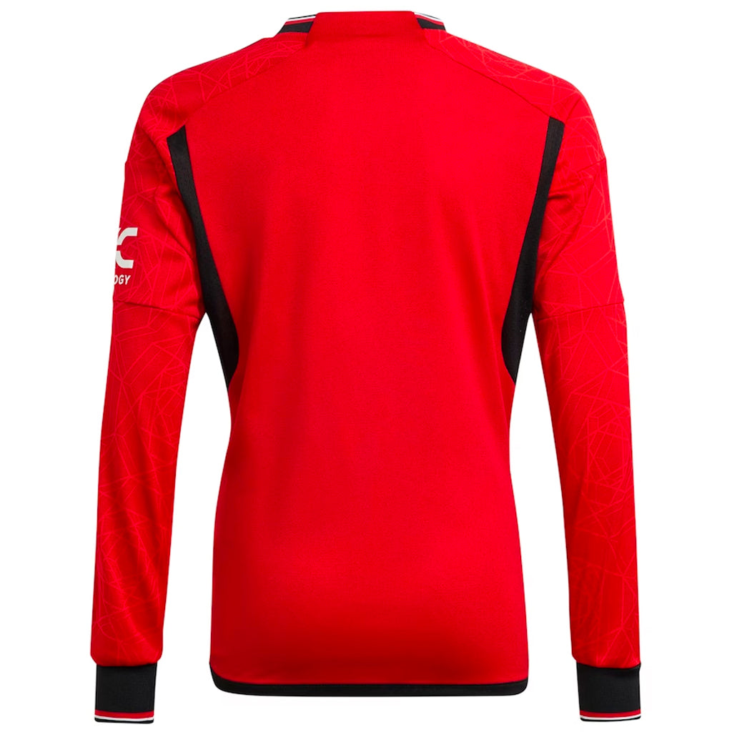Manchester United 2023/24 Long Sleeve Home Jersey Shirt