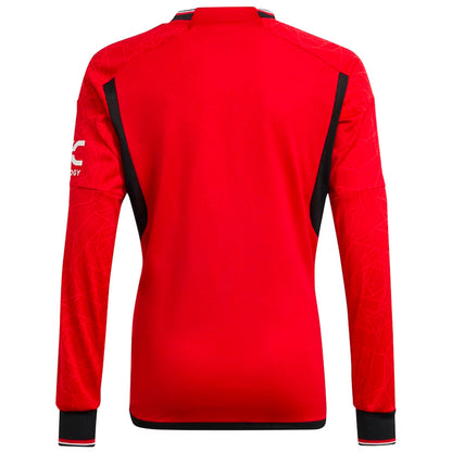 Manchester United 2023/24 Long Sleeve Home Jersey Shirt