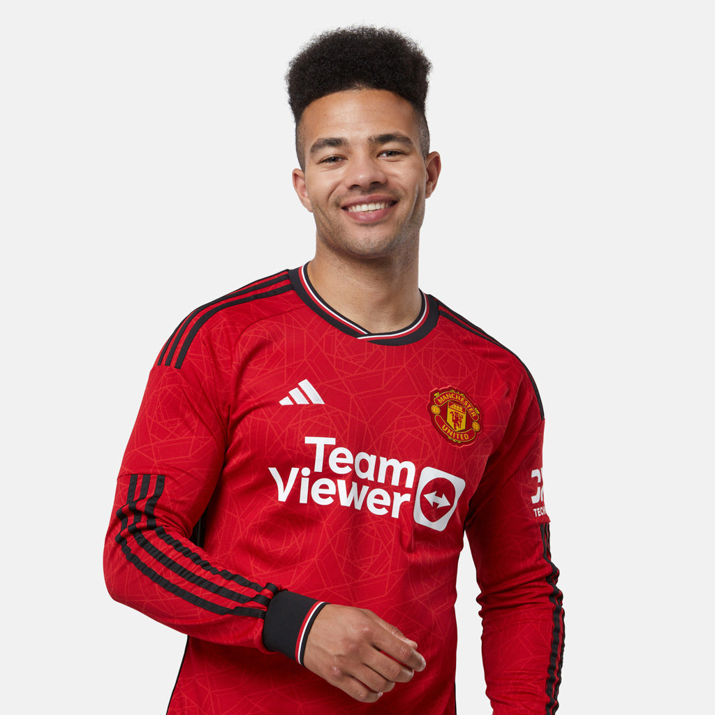 Manchester United 2023/24 Long Sleeve Home Jersey Shirt