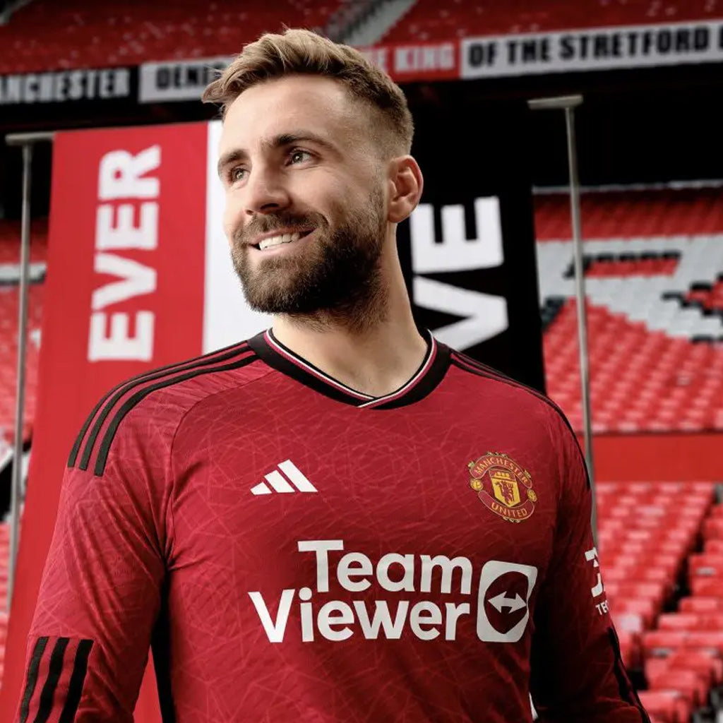 Manchester United 2023/24 Long Sleeve Home Jersey Shirt