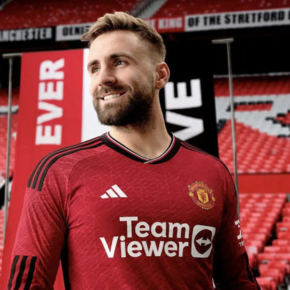 Manchester United 2023/24 Long Sleeve Home Jersey Shirt