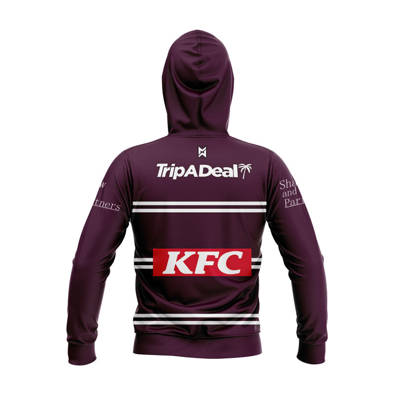 Manly Warringah Sea Eagles 2024 Kids Home Hoodie