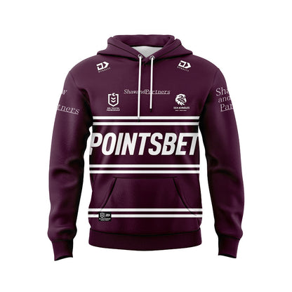 Manly Warringah Sea Eagles 2024 Kids Home Hoodie