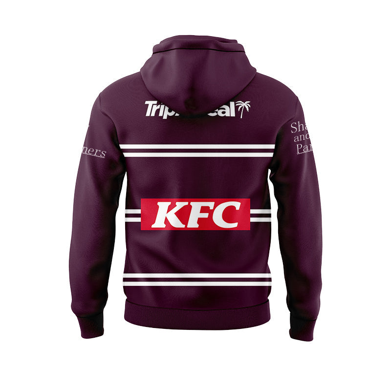Manly Warringah Sea Eagles 2024 Kids Home Hoodie