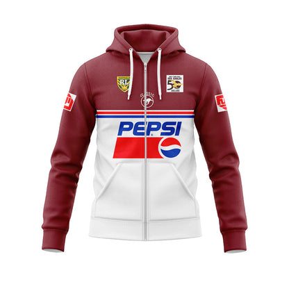 Manly Warringah Sea Eagles 1996 Retro Hoodie with Zipper