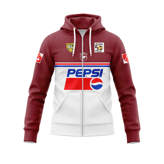 Manly Warringah Sea Eagles 1996 Retro Hoodie with Zipper