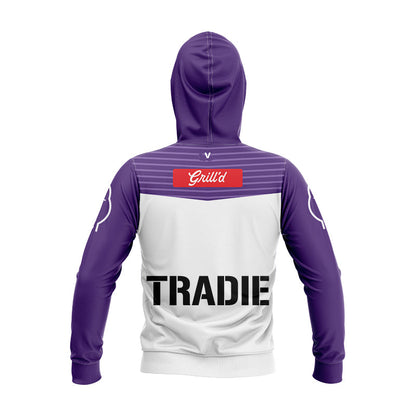 Melbourne Storm 2024 Away Hoodie with Zipper