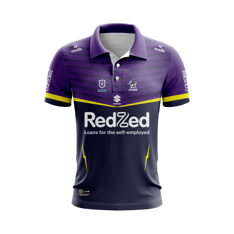 Melbourne Storm 2025 Home Polo Shirt