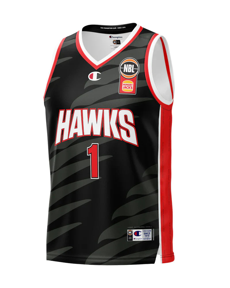 Illawarra Hawks 2024/25 Tyler Harvey #1 Primary Jersey