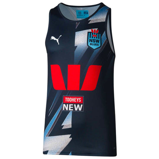 NSW Blues State Of Origin 2023 Training Singlet