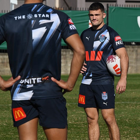 NSW Blues State Of Origin 2023 Navy Blue Training Jersey