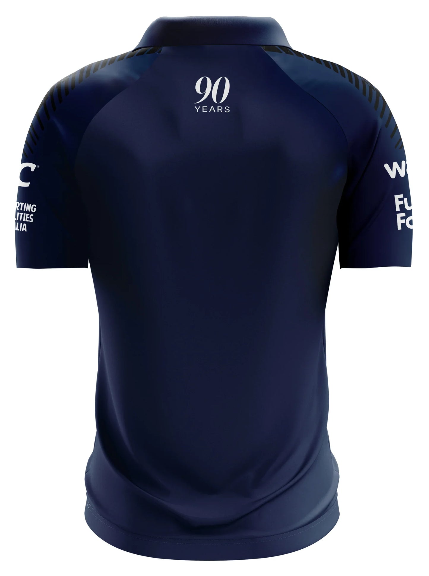 Canterbury Bankstown Bulldogs 2025 Navy Blue Media Polo Shirt