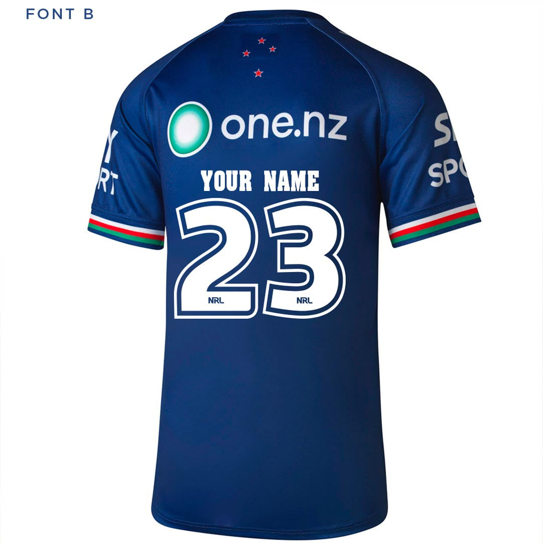 New Zealand Warriors 2023 Home Jersey
