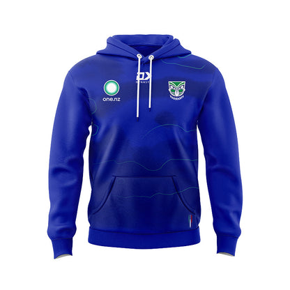 New Zealand Warriors 2024 Blue Training Hoodie