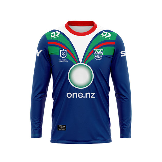 New Zealand Warriors 2024 Long Sleeve Home Shirt