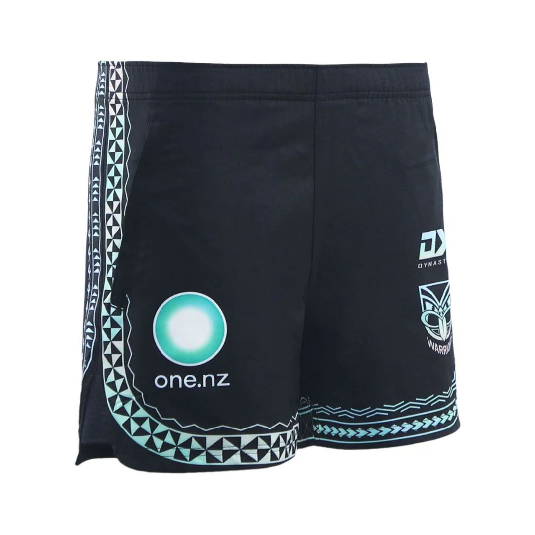 New Zealand Warriors 2025 Pasifika Gym Shorts