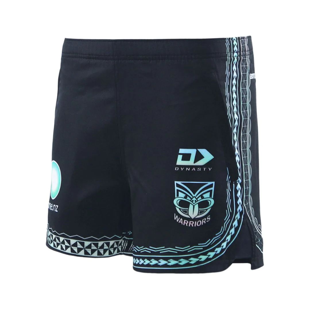 New Zealand Warriors 2025 Pasifika Gym Shorts