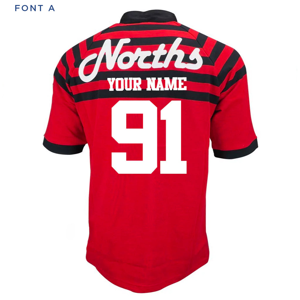 North Sydney Bears 1991 Women's Retro Shirt