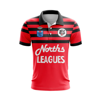 North Sydney Bears 1991 Retro Polo Shirt