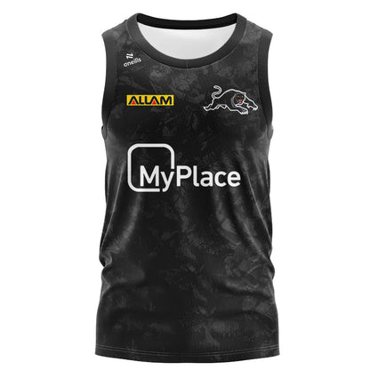 Penrith Panthers 2024 Dark Training Singlet