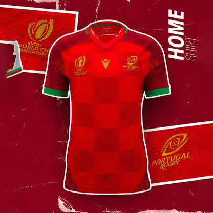 Portugal 2023 Rugby World Cup Home Shirt