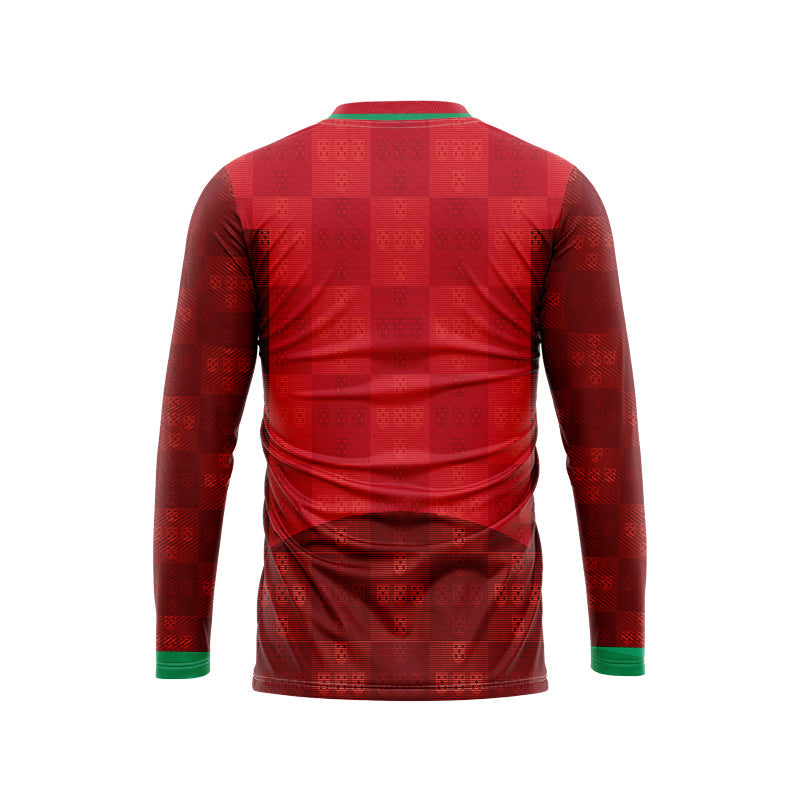 Portugal 2023 Rugby World Cup Long Sleeve Home Shirt