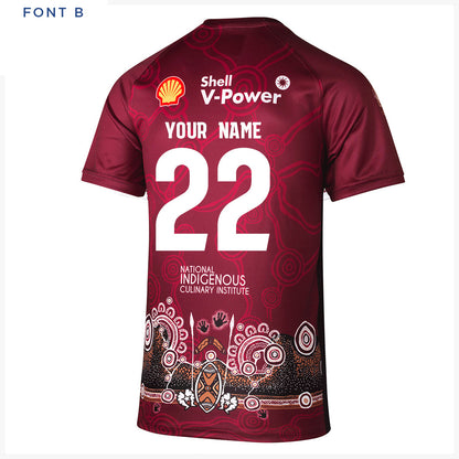 Queensland Maroons 2022 State Of Origin Indigenous Jersey