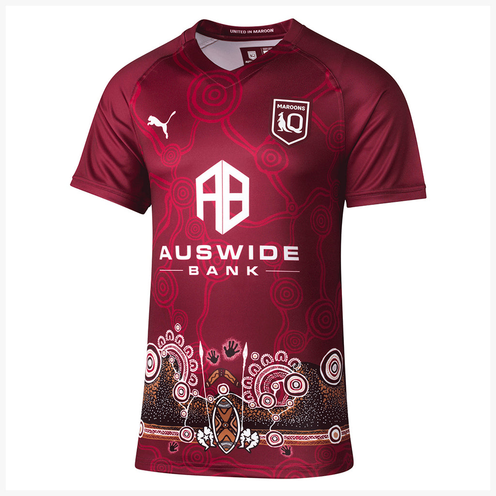Queensland Maroons 2022 State Of Origin Indigenous Jersey
