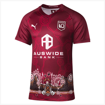 Queensland Maroons 2022 State Of Origin Indigenous Jersey