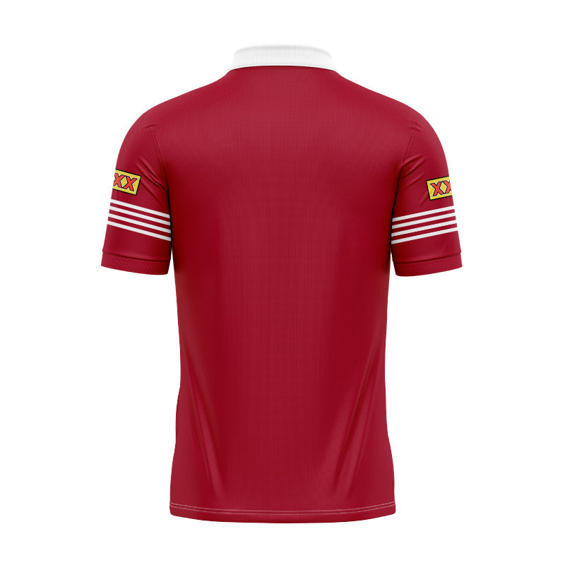 Queensland Maroons 1991 State Of Origin Retro Polo Shirt
