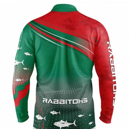 South Sydney Rabbitohs Long Sleeve Fishing Shirt