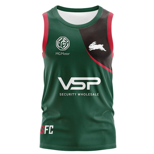 South Sydney Rabbitohs 2023 Green Training Singlet