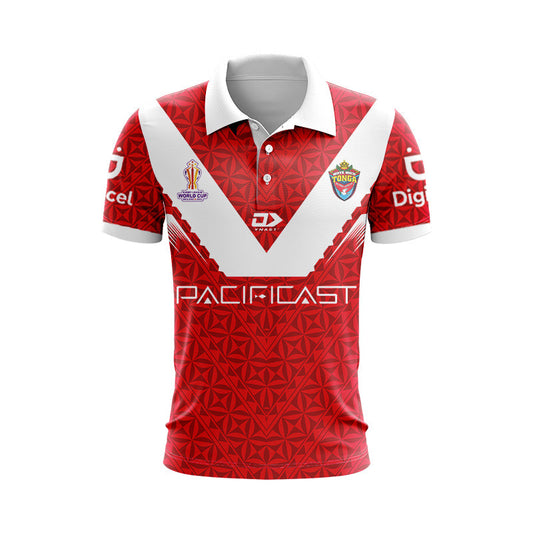 Mate Ma'a Tonga 2022 World Cup Polo Shirt