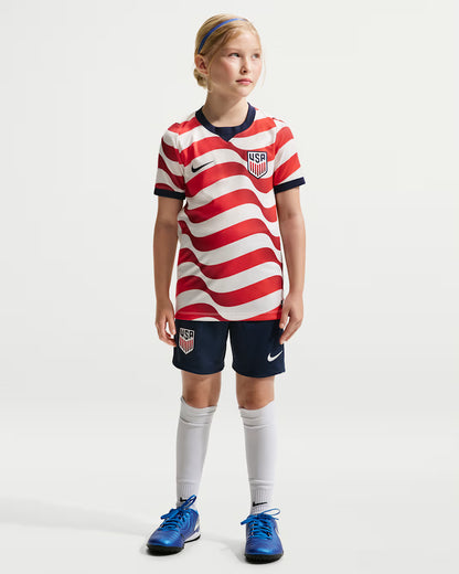 United States 2026 World Cup Kids Home Jersey and Shorts Kit