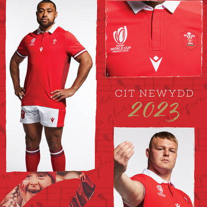 Wales Dragons 2023 Rugby World Cup Home Jersey
