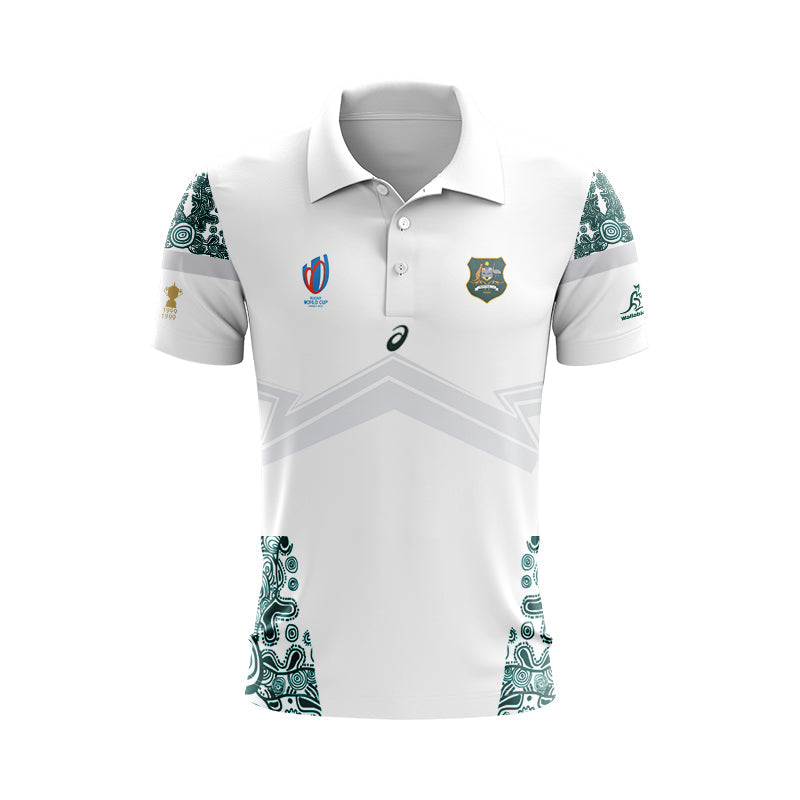 Australian Wallabies 2023 Rugby World Cup Alternate Polo Shirt