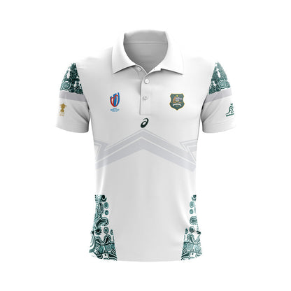 Australian Wallabies 2023 Rugby World Cup Alternate Polo Shirt