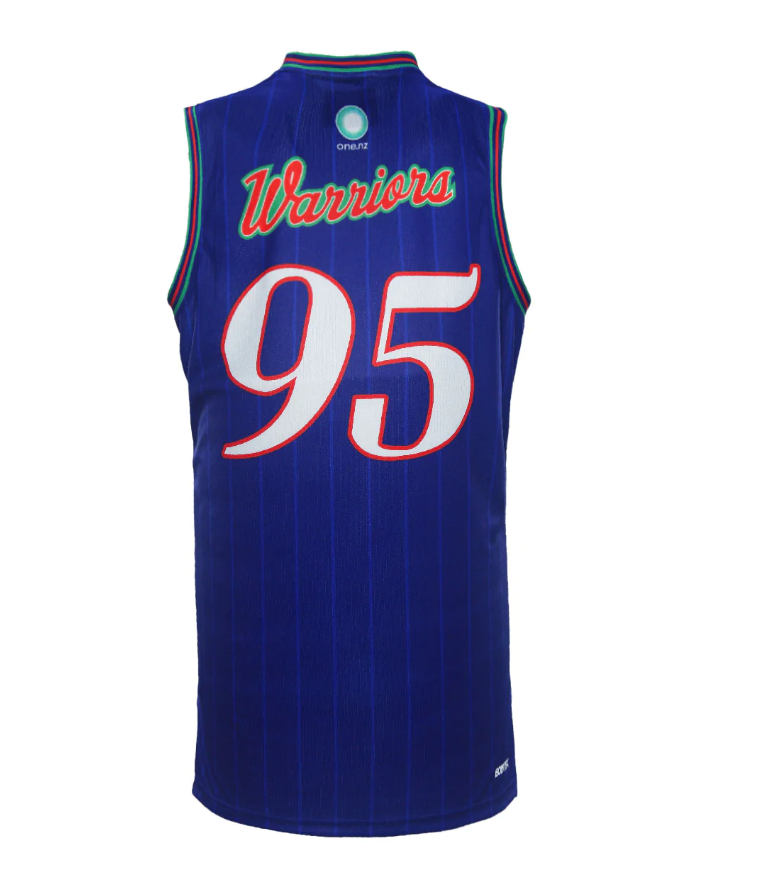 New Zealand Warriors 2024 Basketball Singlet
