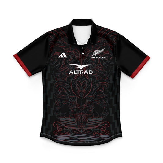 New Zealand Māori All Blacks 2025 Kids Polo Shirt