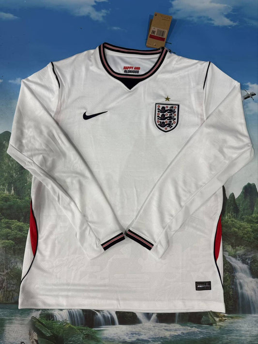 England Soccer 2026 World Cup Long Sleeve Home Jersey Shirt Kit