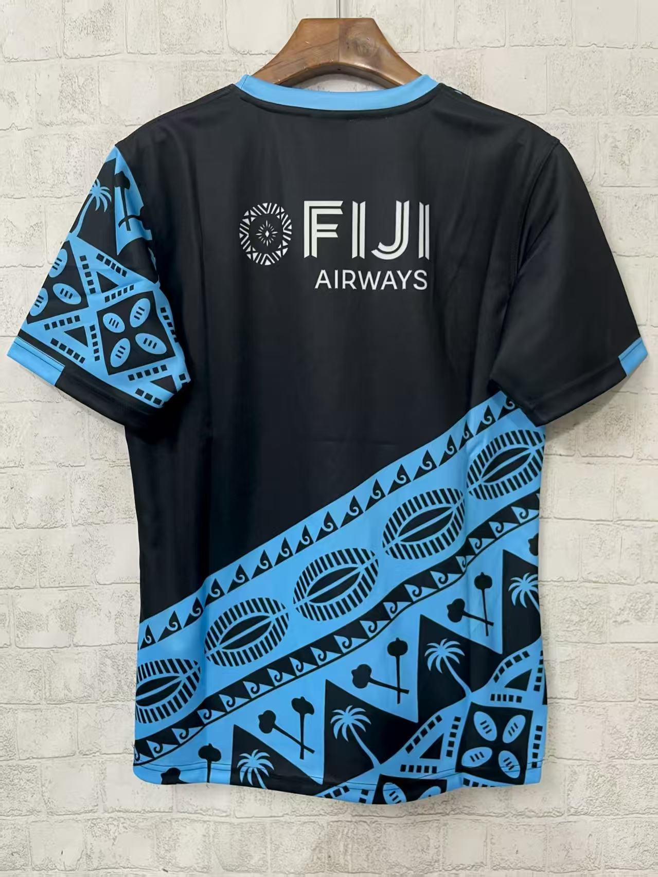 Fiji 2025 Rugby Pre Match Jersey Shirt