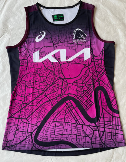 Brisbane Broncos 2024 River City Training Singlet